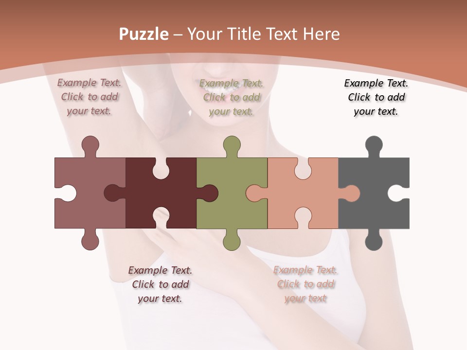 Happy Lifestyle Purity PowerPoint Template