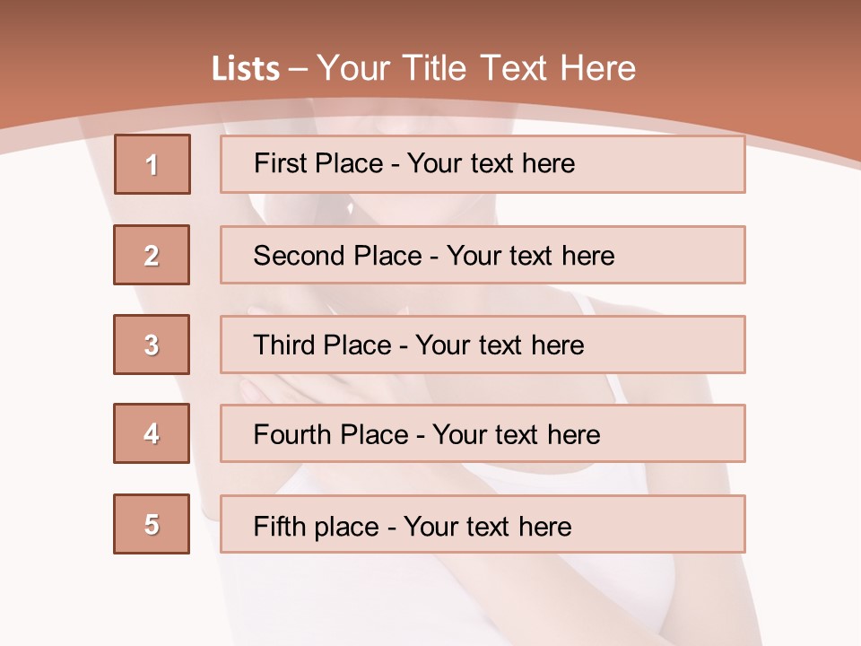 Happy Lifestyle Purity PowerPoint Template