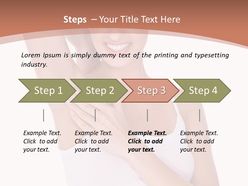 Happy Lifestyle Purity PowerPoint Template