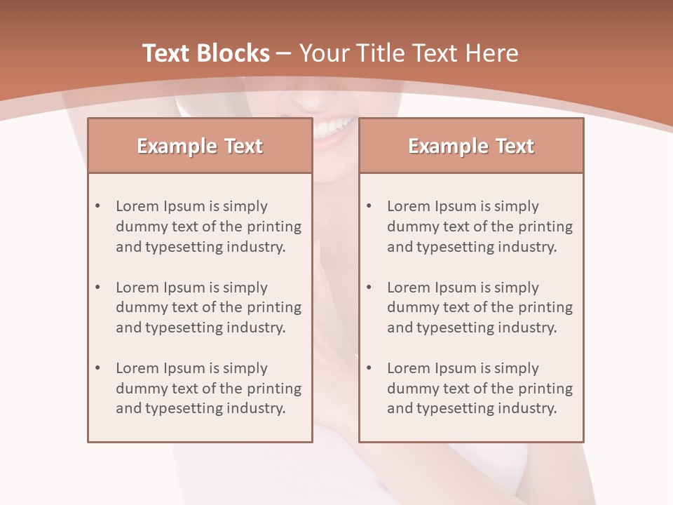Happy Lifestyle Purity PowerPoint Template