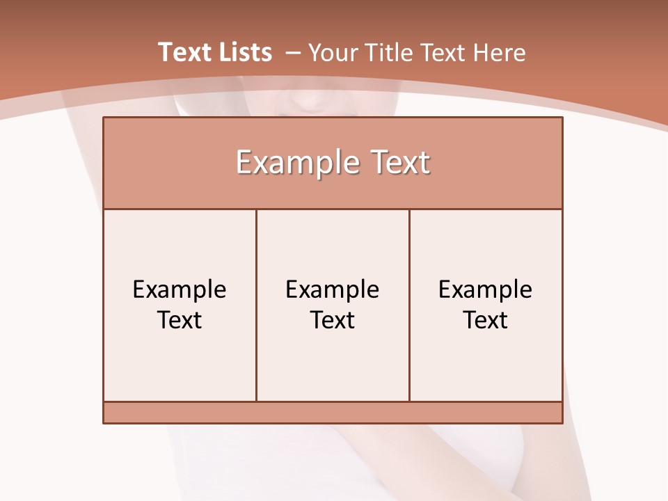 Happy Lifestyle Purity PowerPoint Template