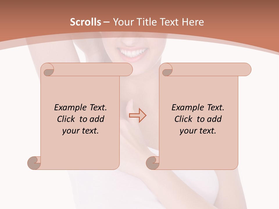 Happy Lifestyle Purity PowerPoint Template