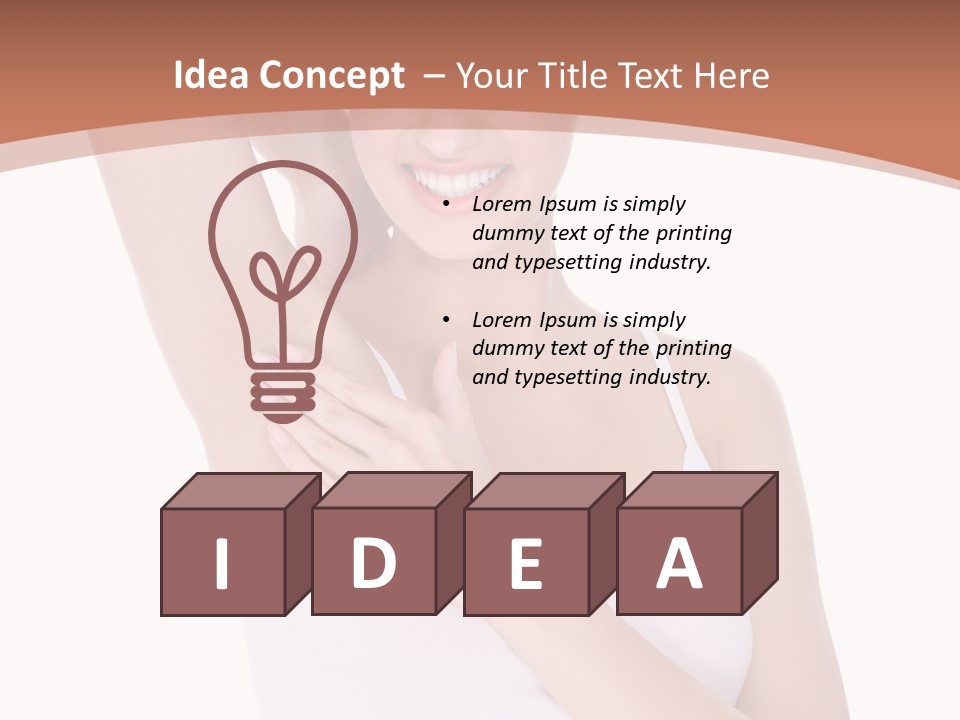 Happy Lifestyle Purity PowerPoint Template