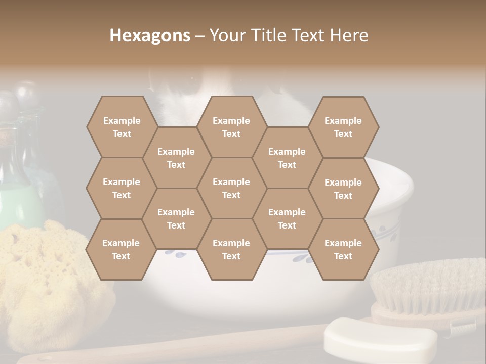 Purebred Brush Copy Space PowerPoint Template