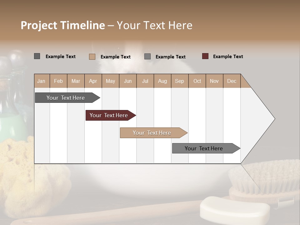 Purebred Brush Copy Space PowerPoint Template