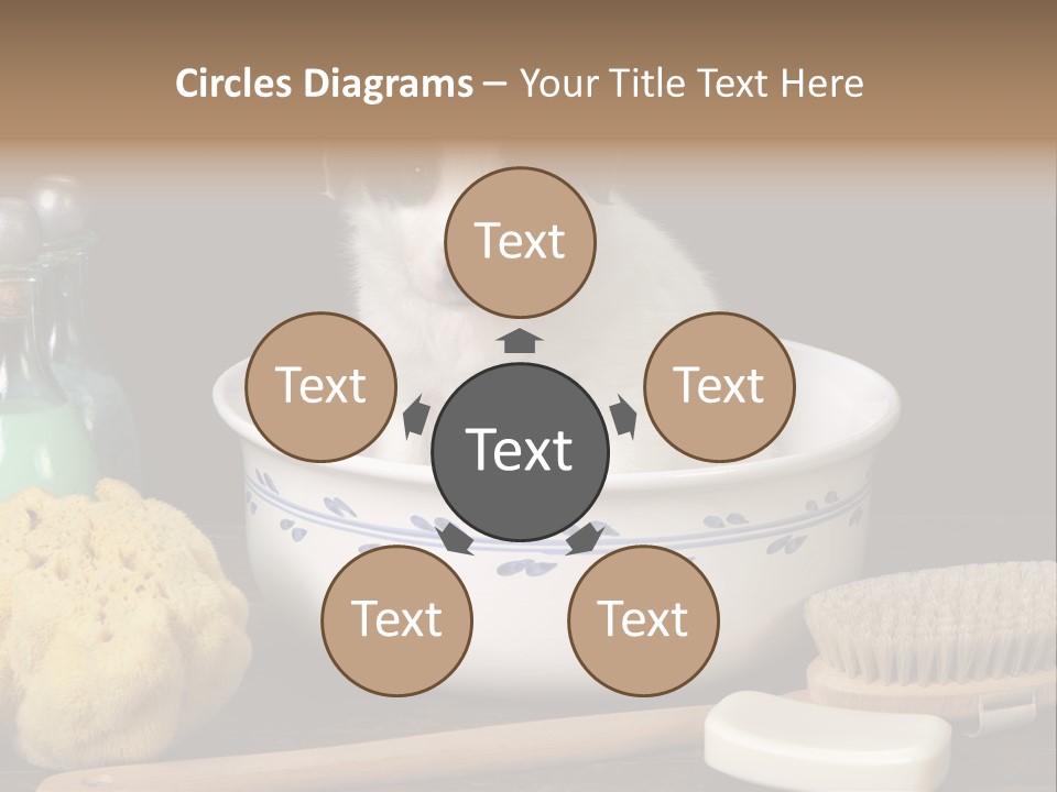 Purebred Brush Copy Space PowerPoint Template