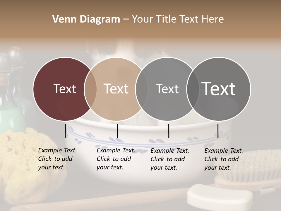 Purebred Brush Copy Space PowerPoint Template