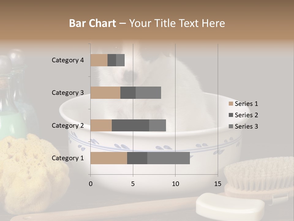 Purebred Brush Copy Space PowerPoint Template