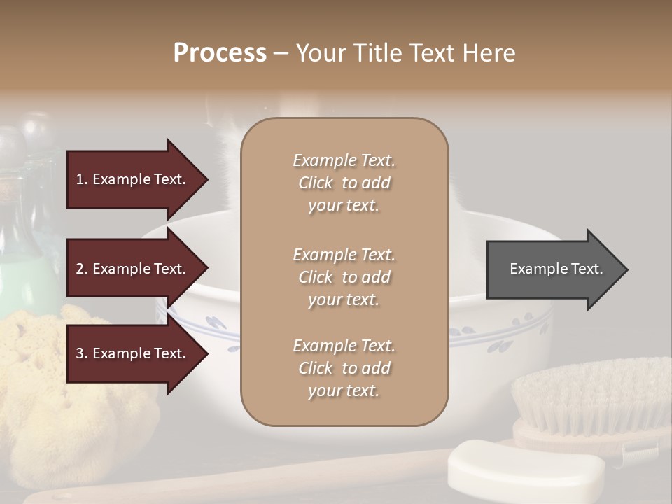 Purebred Brush Copy Space PowerPoint Template