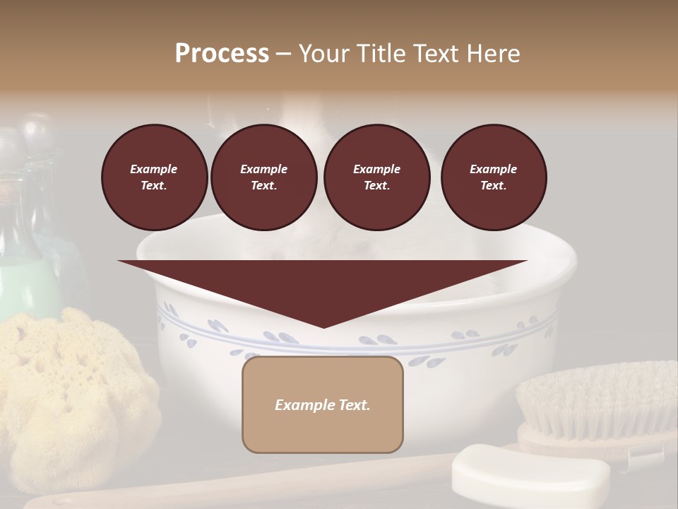 Purebred Brush Copy Space PowerPoint Template