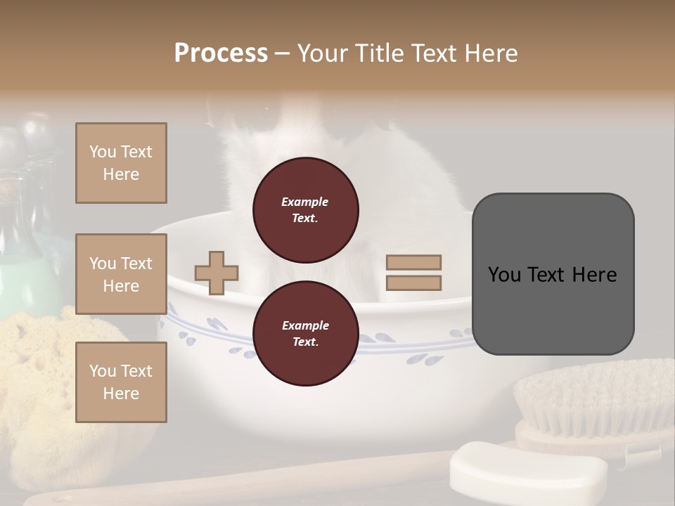 Purebred Brush Copy Space PowerPoint Template