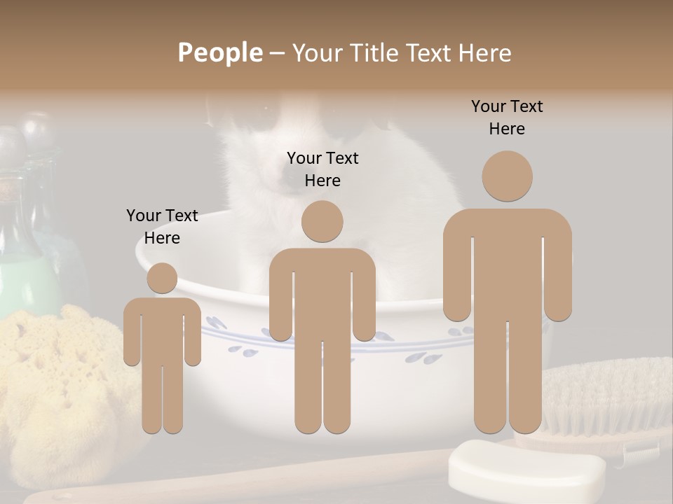 Purebred Brush Copy Space PowerPoint Template