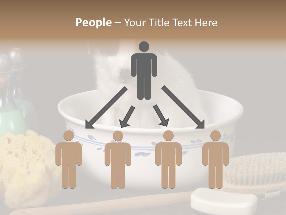 Purebred Brush Copy Space PowerPoint Template