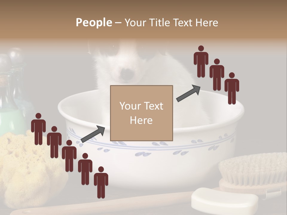 Purebred Brush Copy Space PowerPoint Template