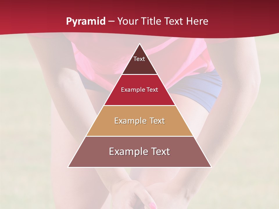 Running Vertical Health PowerPoint Template