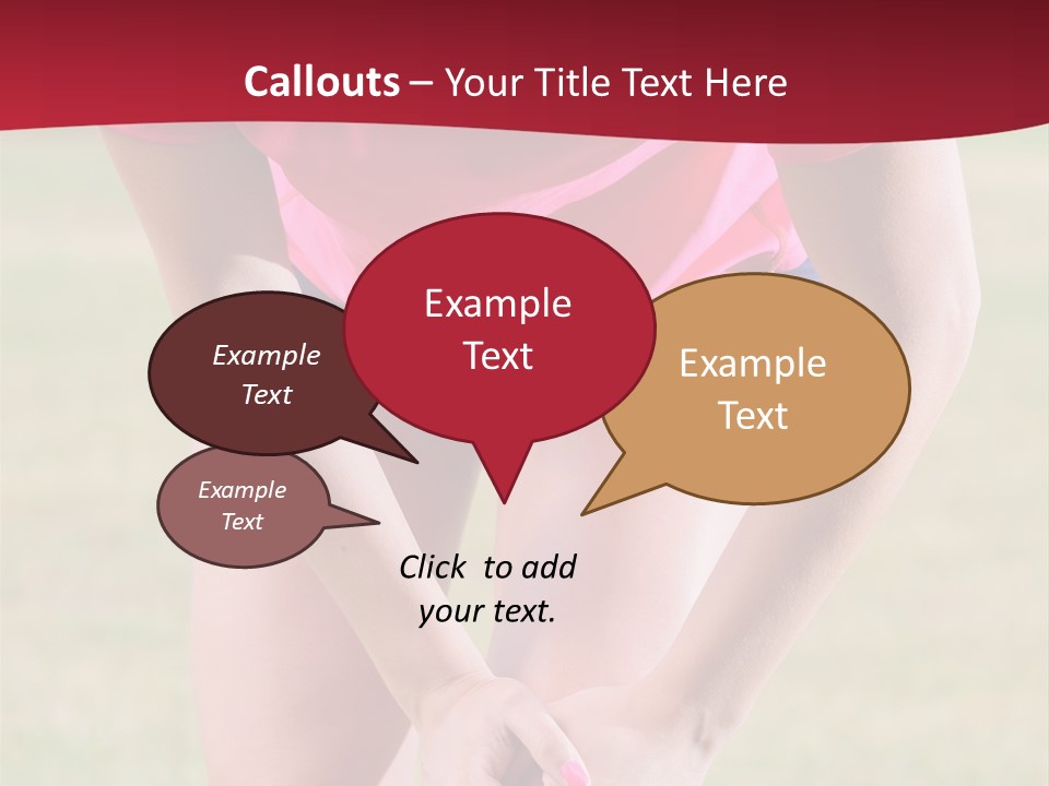 Running Vertical Health PowerPoint Template