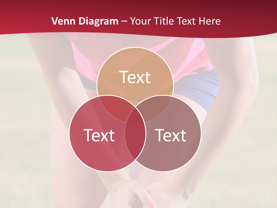 Running Vertical Health PowerPoint Template