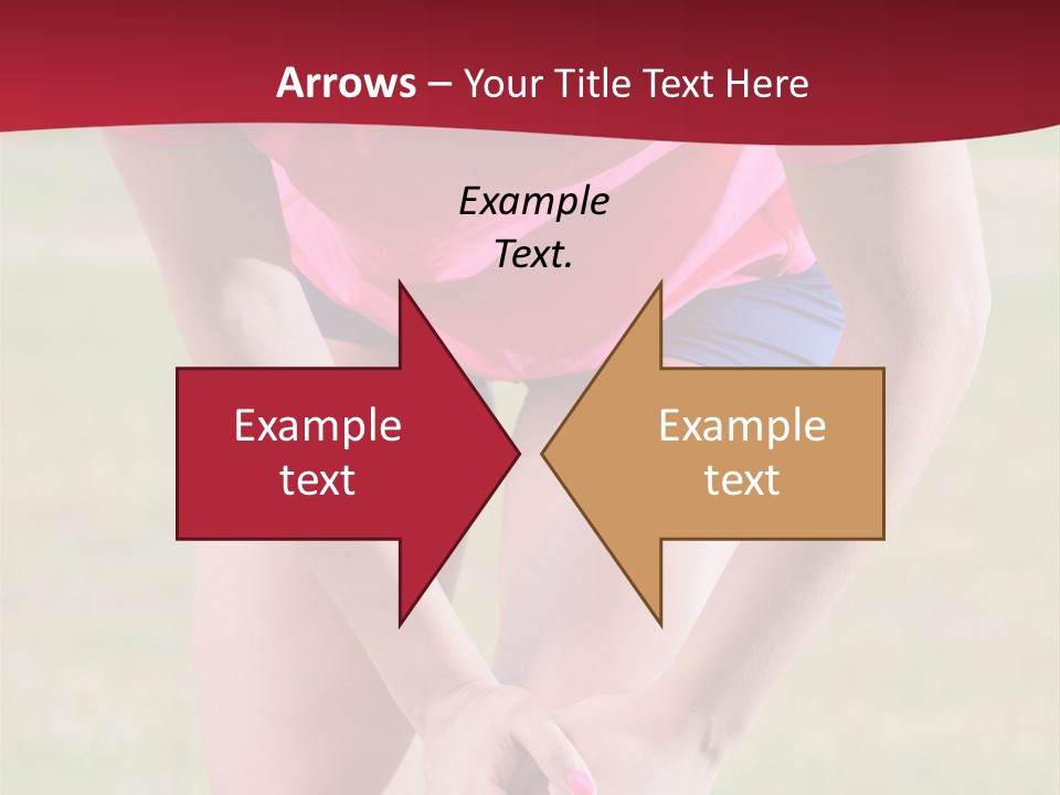 Running Vertical Health PowerPoint Template