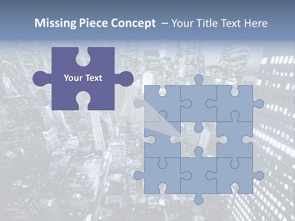 Avenue Structure America PowerPoint Template