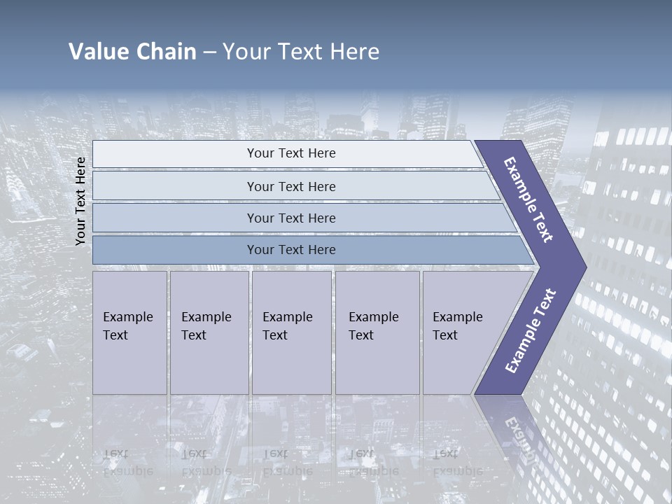 Avenue Structure America PowerPoint Template