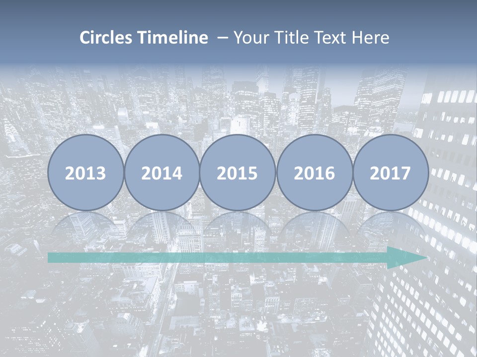 Avenue Structure America PowerPoint Template