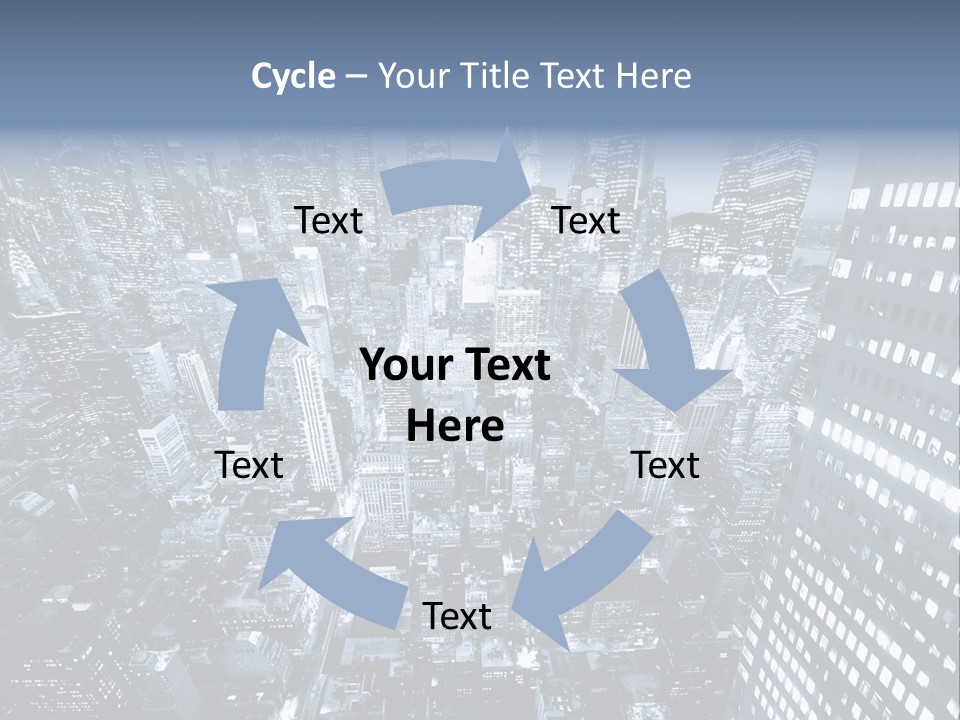 Avenue Structure America PowerPoint Template