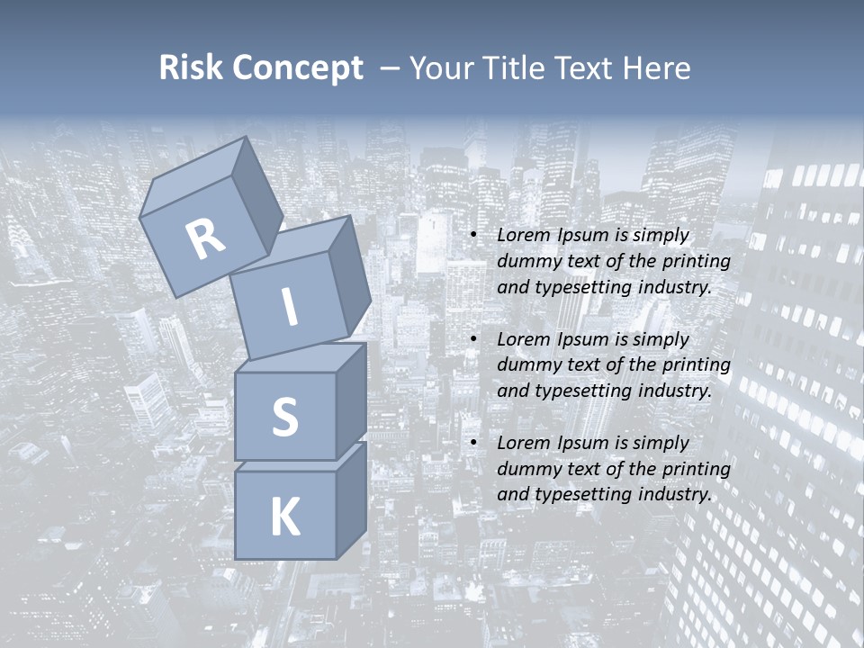 Avenue Structure America PowerPoint Template