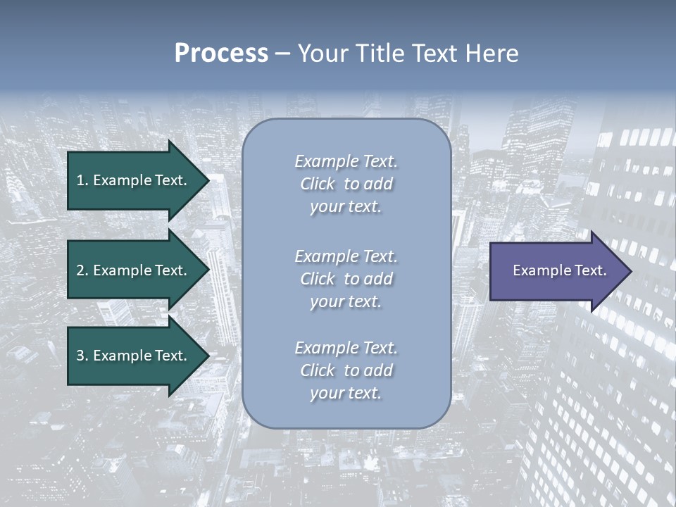 Avenue Structure America PowerPoint Template