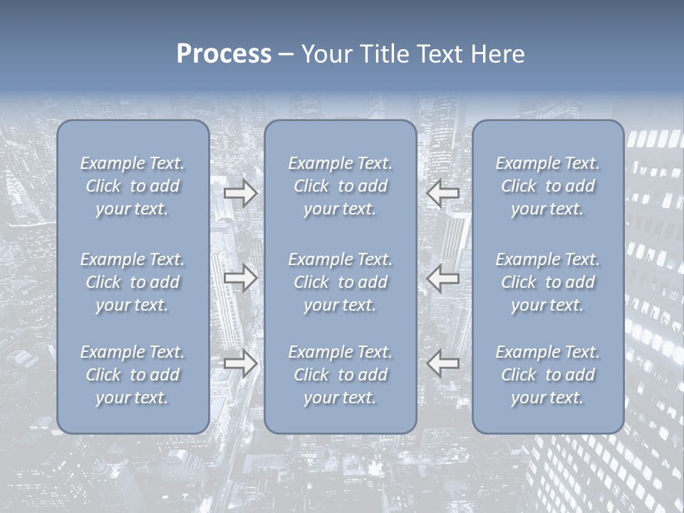 Avenue Structure America PowerPoint Template