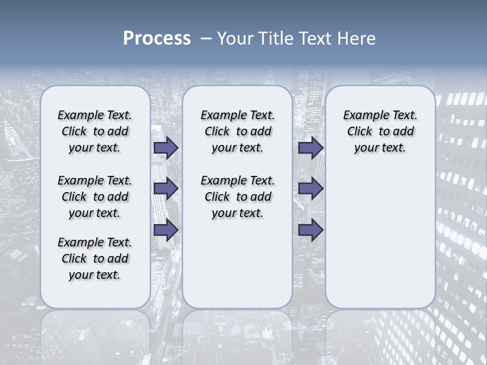 Avenue Structure America PowerPoint Template