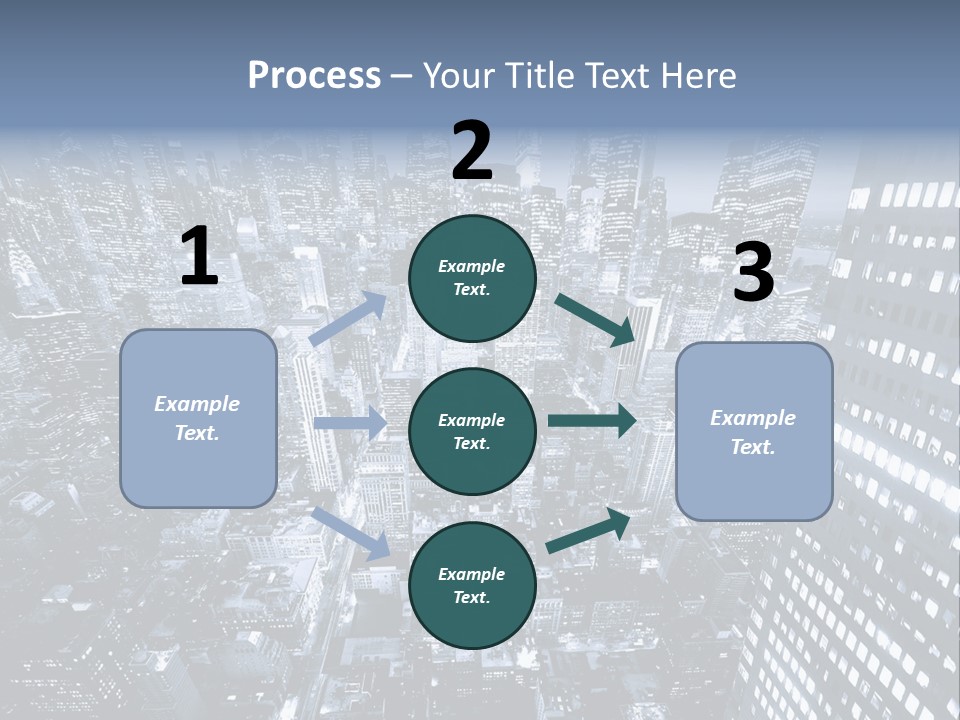 Avenue Structure America PowerPoint Template