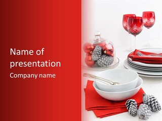 Festive Seasonal Simplicity PowerPoint Template