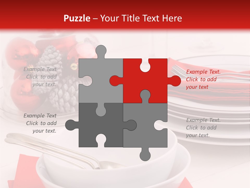 Festive Seasonal Simplicity PowerPoint Template