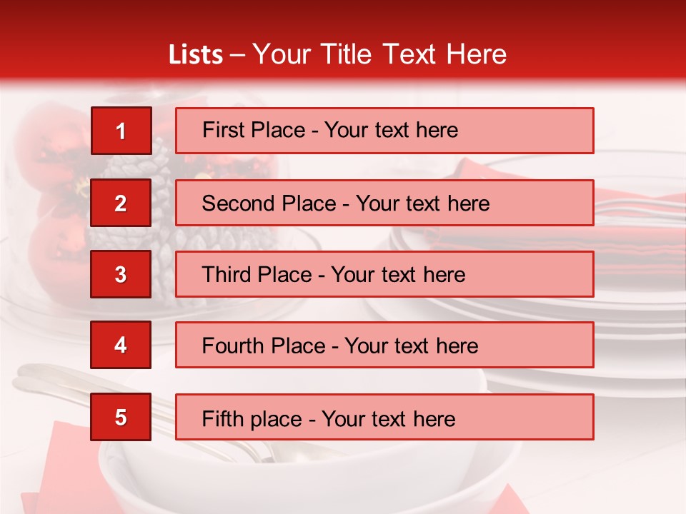 Festive Seasonal Simplicity PowerPoint Template