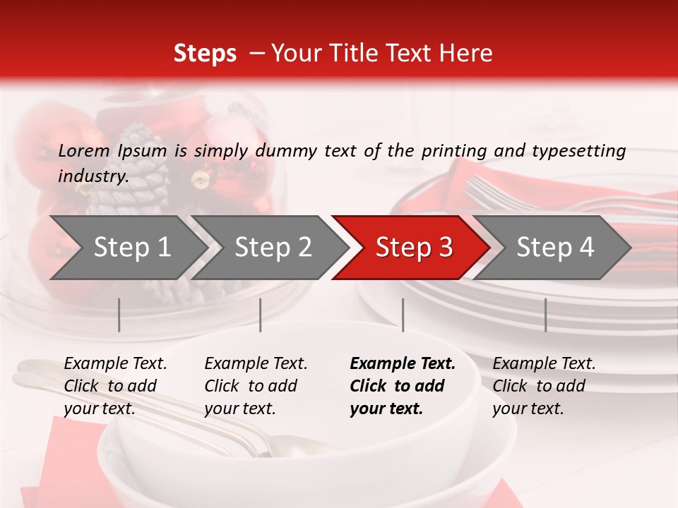 Festive Seasonal Simplicity PowerPoint Template