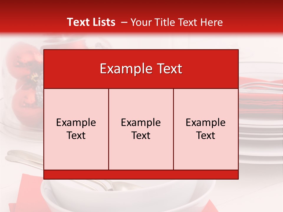Festive Seasonal Simplicity PowerPoint Template