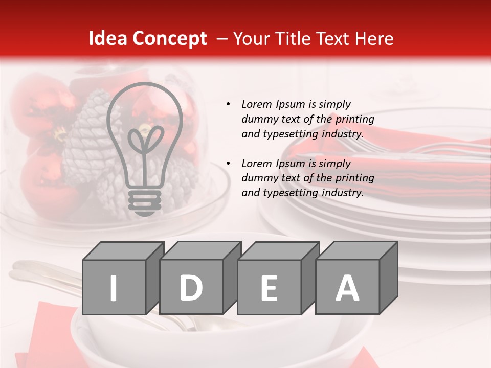 Festive Seasonal Simplicity PowerPoint Template