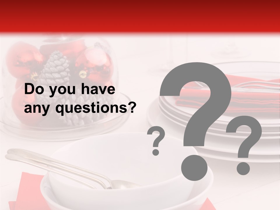 Festive Seasonal Simplicity PowerPoint Template