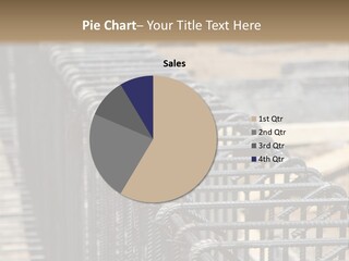 Strength Concrete Mesh PowerPoint Template