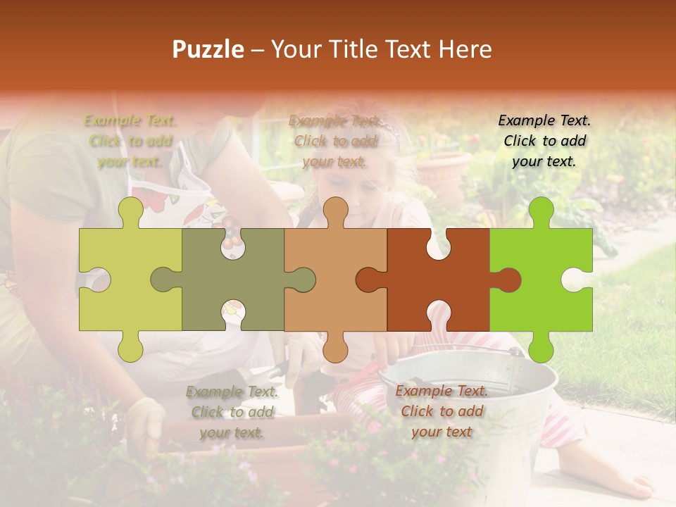 Bloom Retirement Spring PowerPoint Template