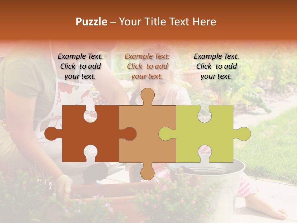 Bloom Retirement Spring PowerPoint Template