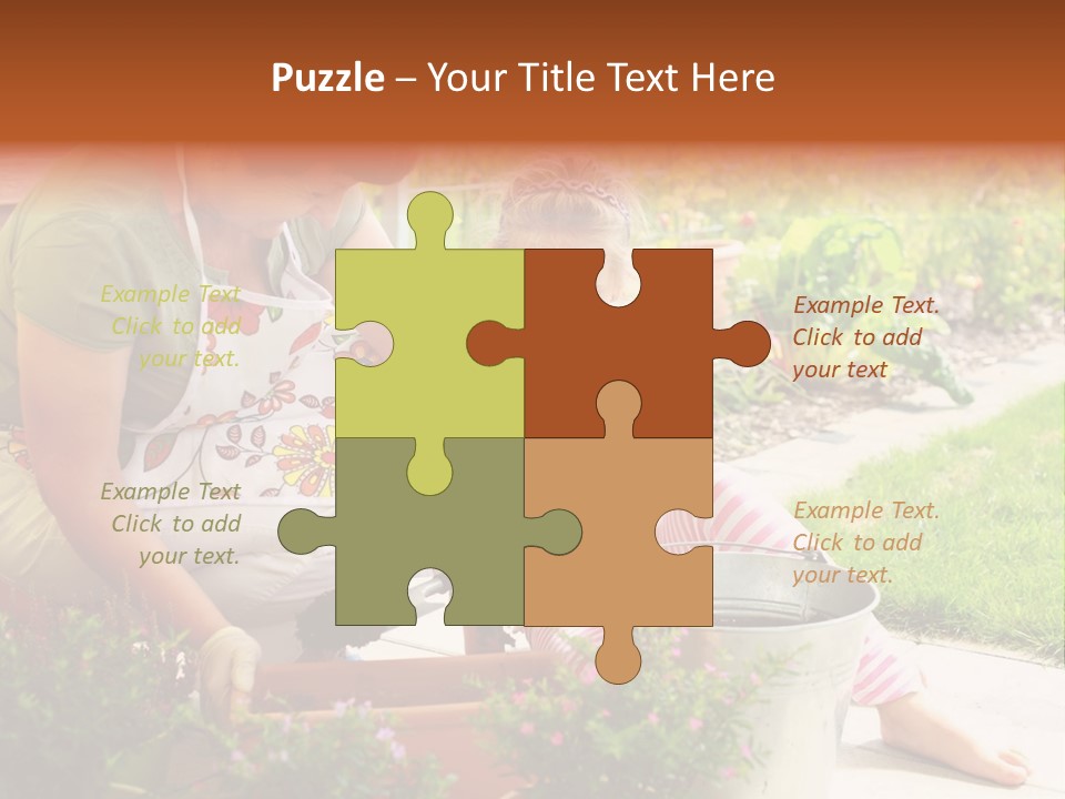 Bloom Retirement Spring PowerPoint Template