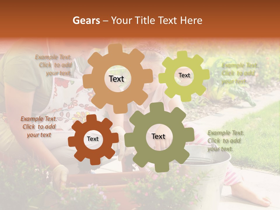 Bloom Retirement Spring PowerPoint Template