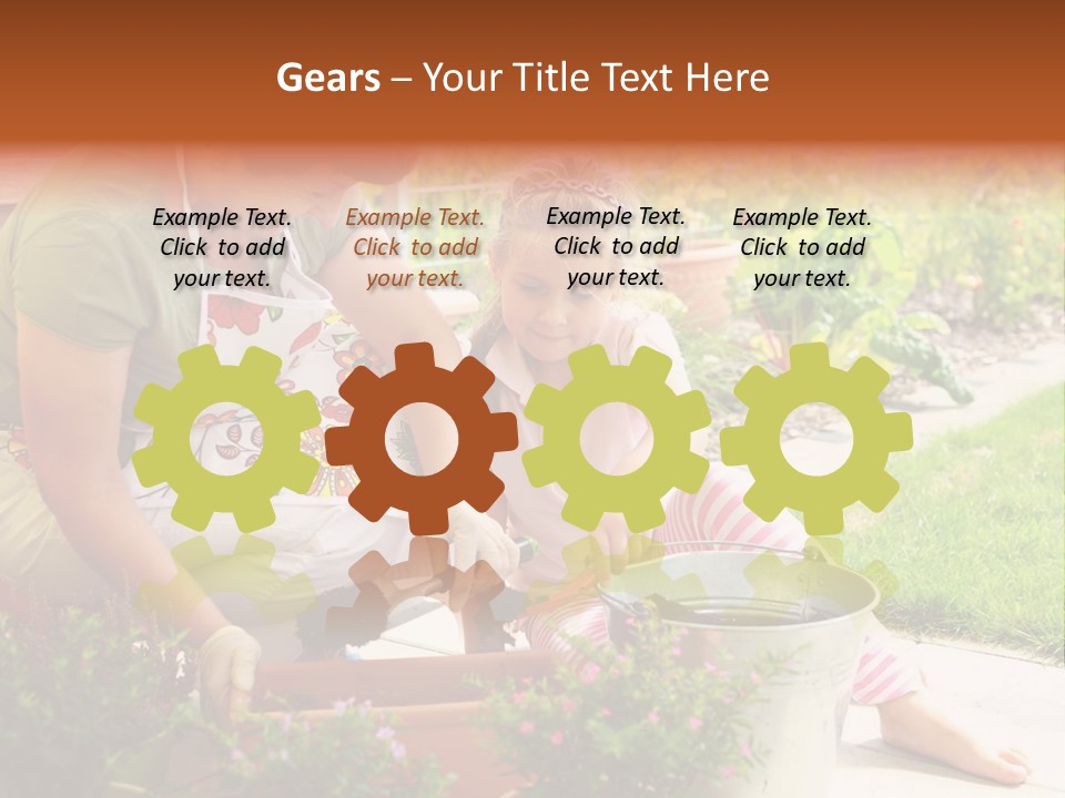 Bloom Retirement Spring PowerPoint Template