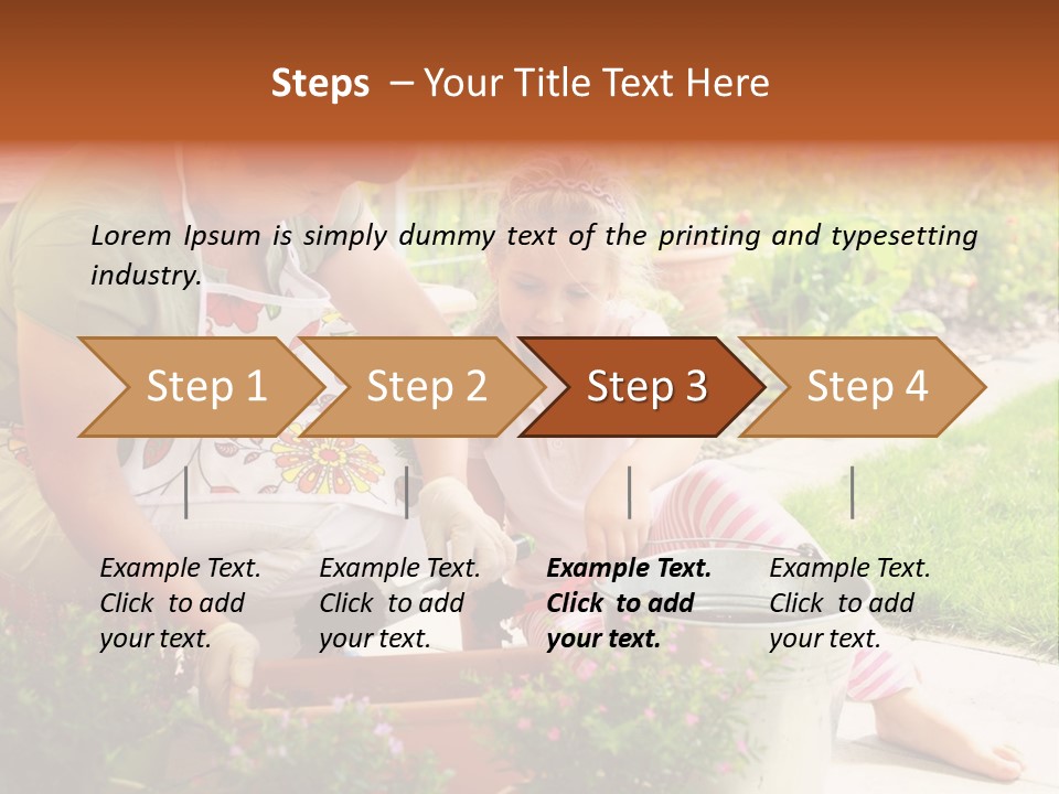 Bloom Retirement Spring PowerPoint Template
