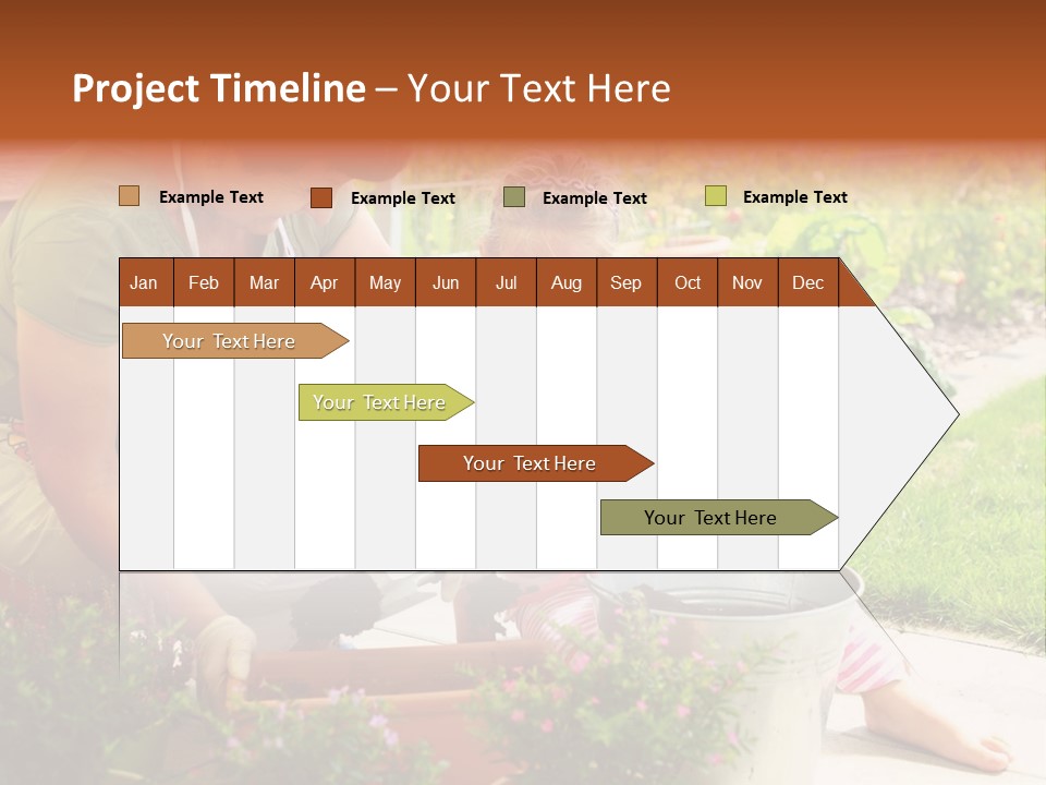 Bloom Retirement Spring PowerPoint Template