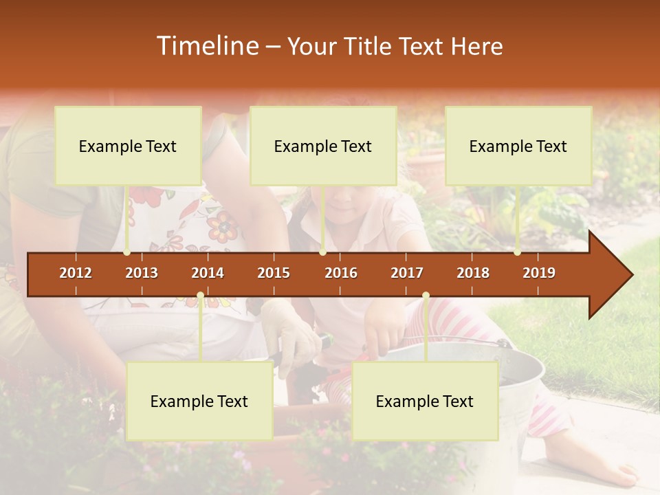 Bloom Retirement Spring PowerPoint Template
