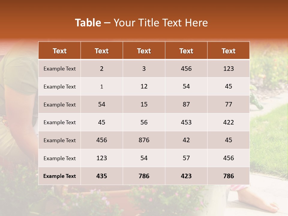 Bloom Retirement Spring PowerPoint Template