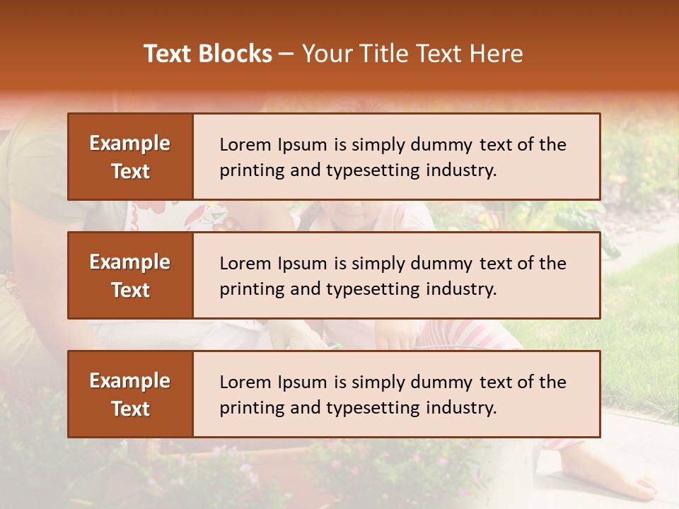 Bloom Retirement Spring PowerPoint Template
