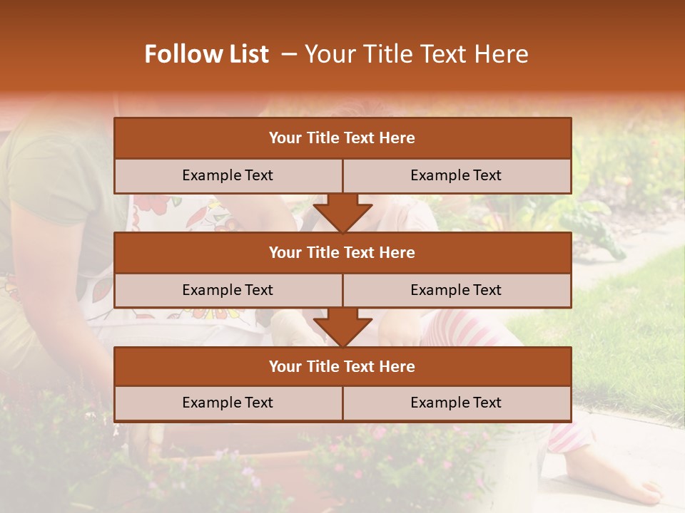 Bloom Retirement Spring PowerPoint Template